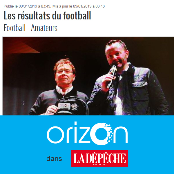 Actualités - Orizon Sud à l'honneur !