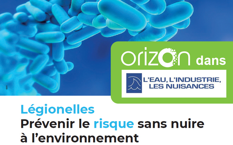 Actualités - PRESSE : mise en avant de notre solution légionelle et environnement